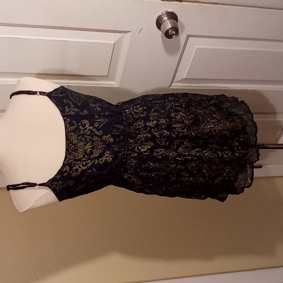 Navy & Gold Tunic - Picture 6 of 12